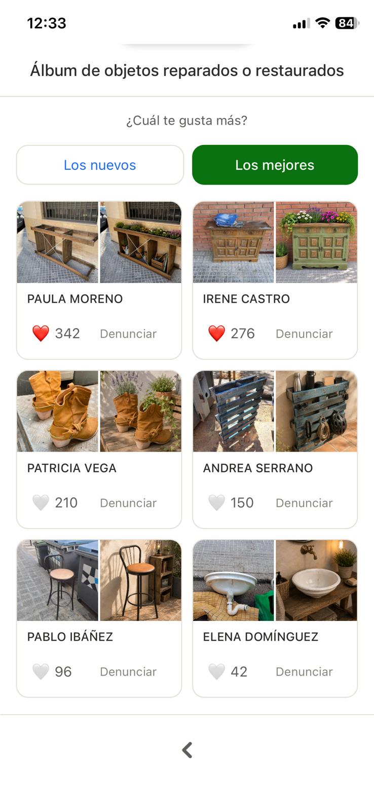Álbum de transformaciones en Pingreen